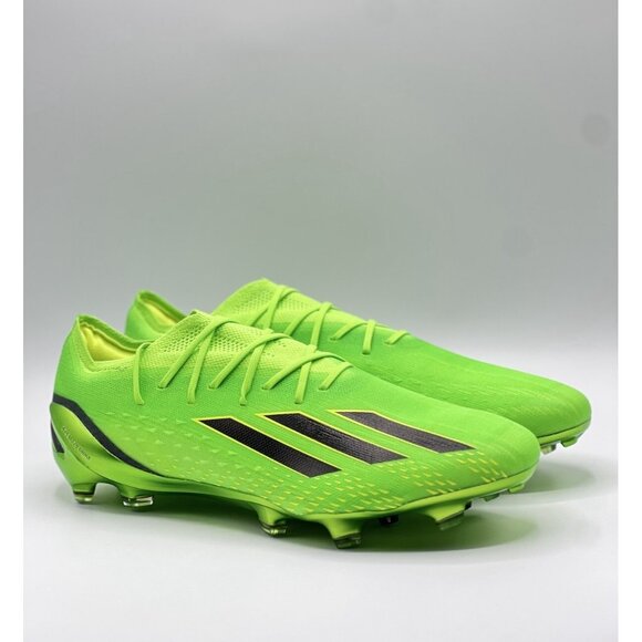 Adidas X SpeedPortal.1 FG Men Size 12 Soccer Cleats Solar Green Boots GW8426 - Picture 2 of 11